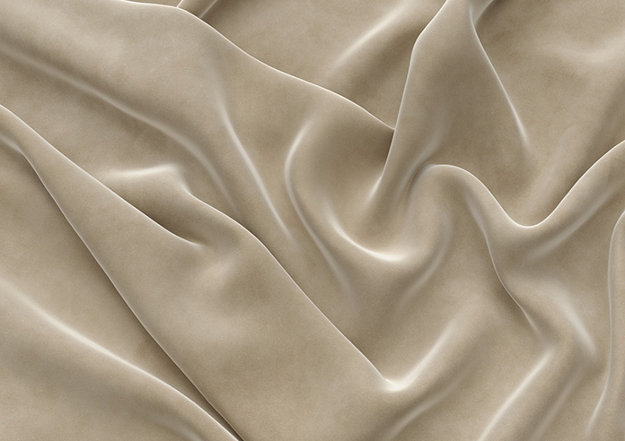 Odessa Velvet, Putty - Roman Blind - Image 4